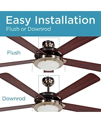 52 inch Celing Fan with Pull Chain
