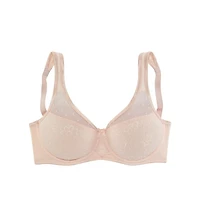 Lascana Women's Lace Overlay T-Shirt Bra