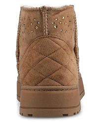 Journee Collection Women's Tarla Round Toe Booties