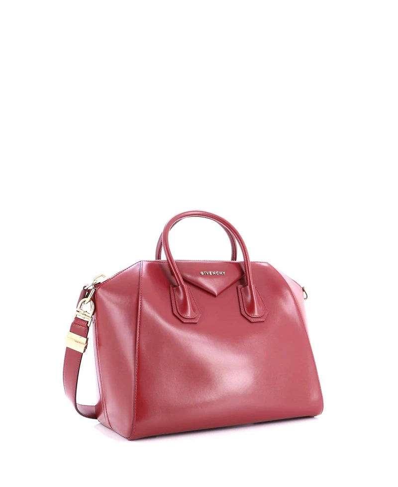 Pre-Owned Givenchy Medium Antigona Bag Glazed Leather