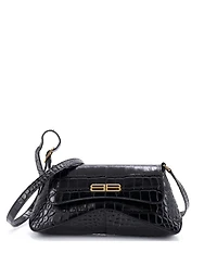 Pre-Owned Balenciaga Small Xx Flap Street Shoulder Bag Embossed Leather