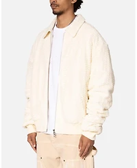 mnml Men's Crochet Bomber Jacket