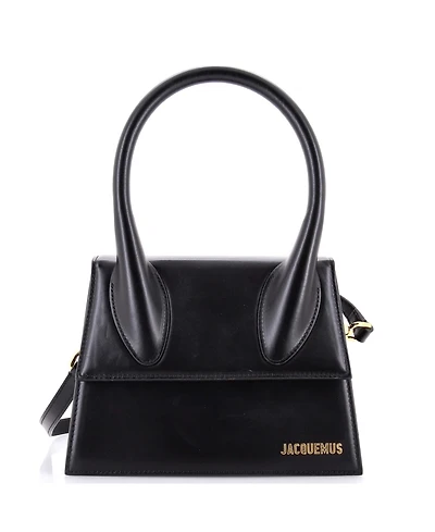 Pre-Owned Jacquemus Large Le Grand Chiquito Bag Leather