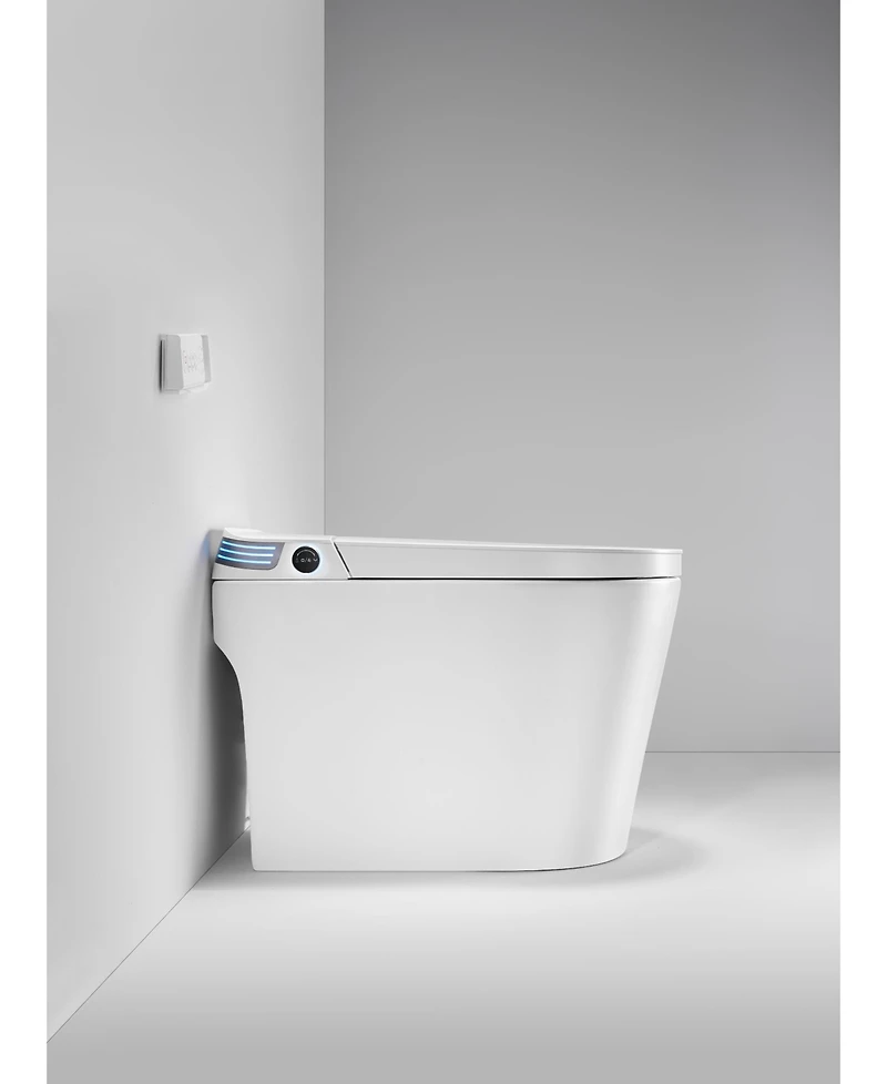 Casainc Smart One-Piece Bathroom Fixture with Built-in Tank, 4-Level Heated Seat & Warm Air Dryer