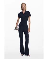 Desigual Women's Pinstripe jumpsuit