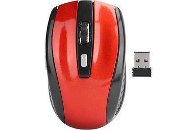 risokeys Wireless Mouse with Usb Mini Receiver, 2.4G Ergonomic Optical Mouse, 250Hz 1600DPI Computer Mouse for Laptop Pc Computer Notebook