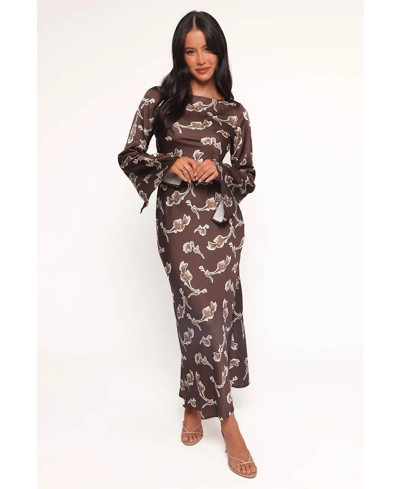 Petal and Pup Women's Maia Long Sleeve Maxi Dress