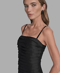 Bcbg Women's Square Neck Sheath Dress