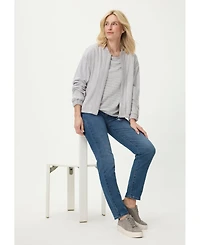 Olsen Women's Sparkle Stripe T-Shirt