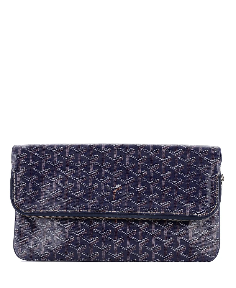 Pre-Owned Goyard Saint Marie Clutch Coated Canvas