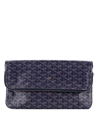 Pre-Owned Goyard Saint Marie Clutch Coated Canvas