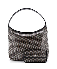 Pre-Owned Goyard Boheme Hobo Coated Canvas
