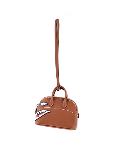 Pre-Owned Hermes Bolide Shark Bag Charm Leather