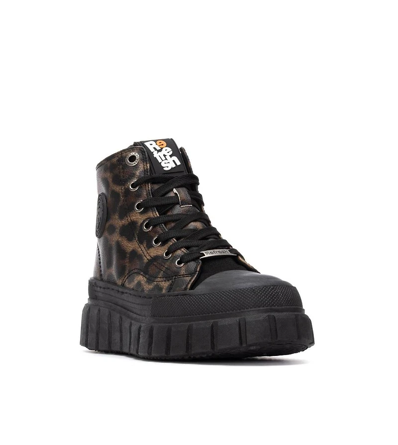 Xti Women's Casual High Top Sneakers Refresh Collection