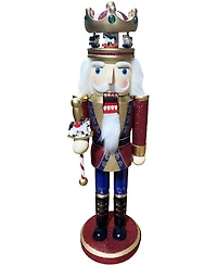 Santa's Workshop 14" Merry-Go-Round Nutcracker