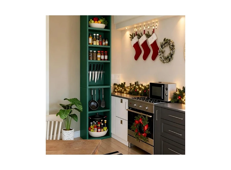 Tribesigns 70.9 Inch Kitchen Pantry, Modern Slim Pantry Organizer with Storage