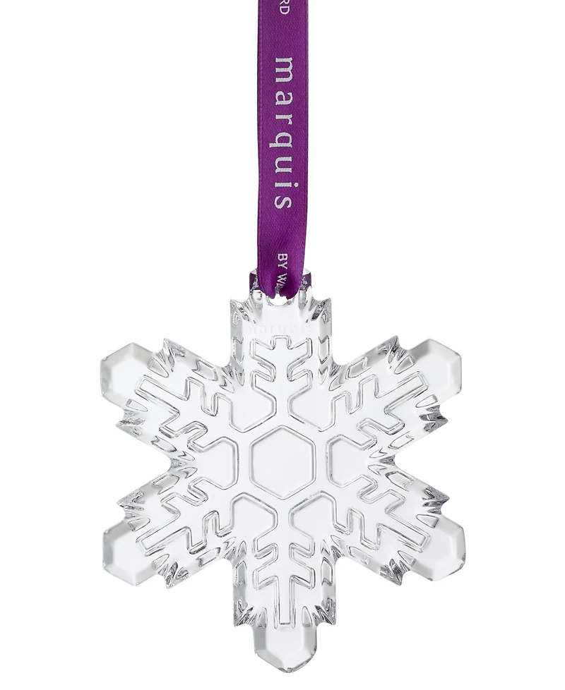 Marquis by Waterford Crystal Snowflake Ornament