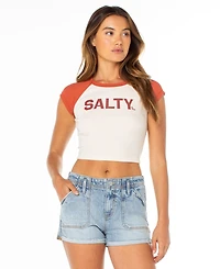 Roxy Women's Salty Crbt Short-Sleeve T-Shirt