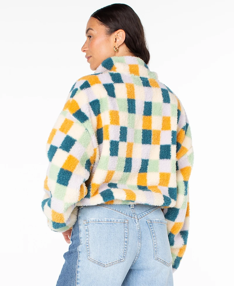 Roxy Women's Cold Surf Full-Zip Polar Fleece Jacket