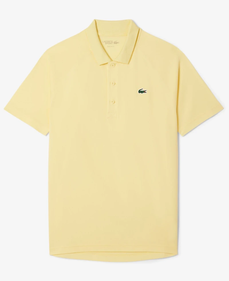 Men's Lacoste Breathable Run-Resistant Interlock Polo Shirt