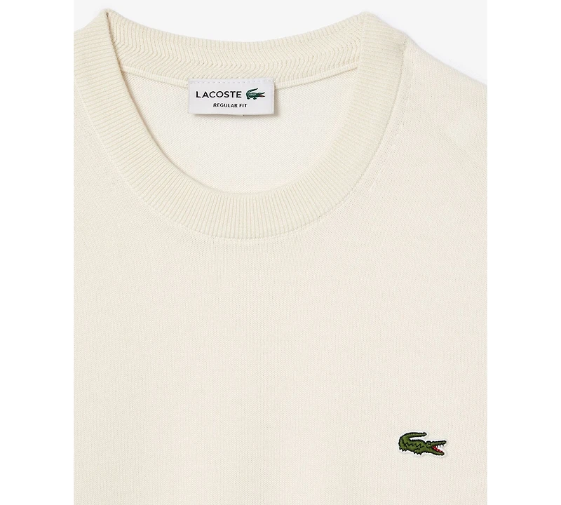 Lacoste Men's Solid Croc Sweater