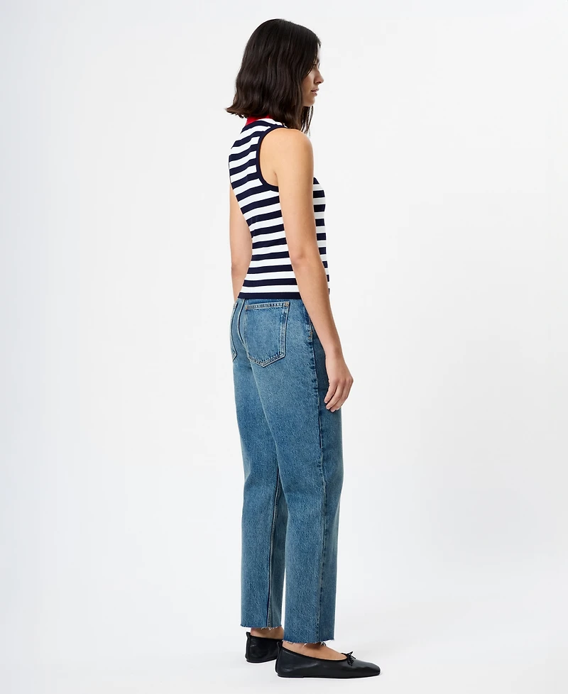 French Connection Women's Striped Sleeveless Top