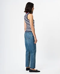 French Connection Women's Striped Sleeveless Top