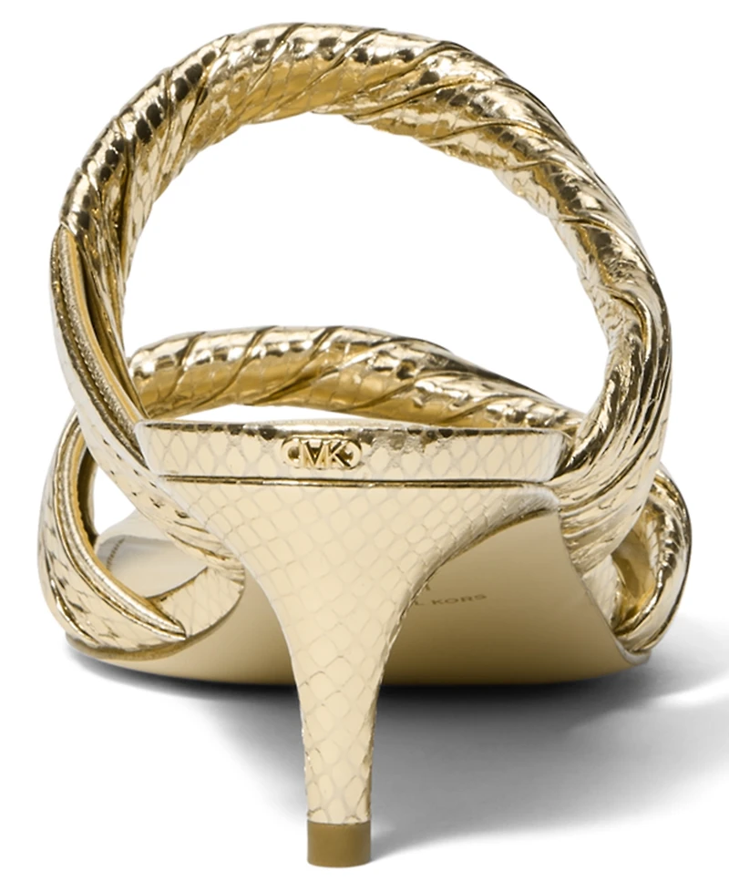 Michael Kors Women's Kiana Kitten Heel Sandals