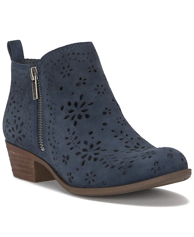 Lucky Brand Women's Basel Perforated Ankle Booties