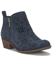 Lucky Brand Women's Basel Perforated Ankle Booties