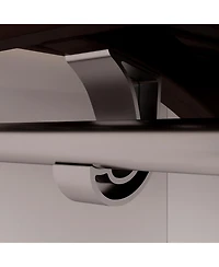 John Louis Home Solid Wood Walk-In Closet Organizer with 6 Drawers and Doors