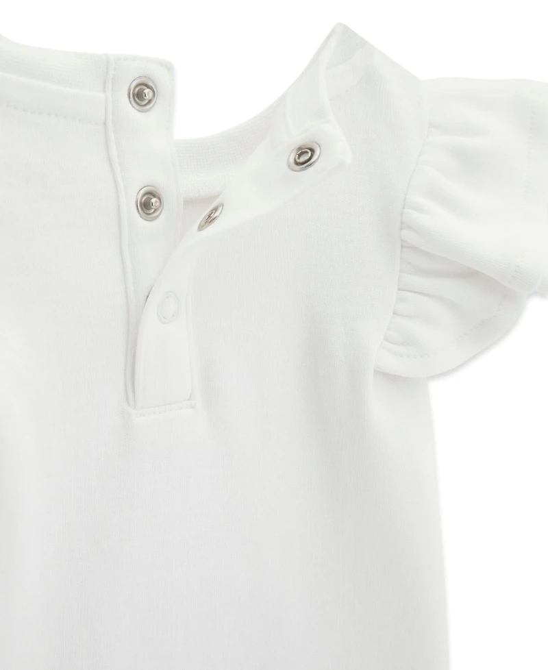 Guess Baby Girls Short-Sleeve T-Shirt and Leggings, 2-Piece Set