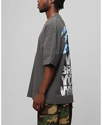 Loiter Men's Faded Print Flannel Shirt