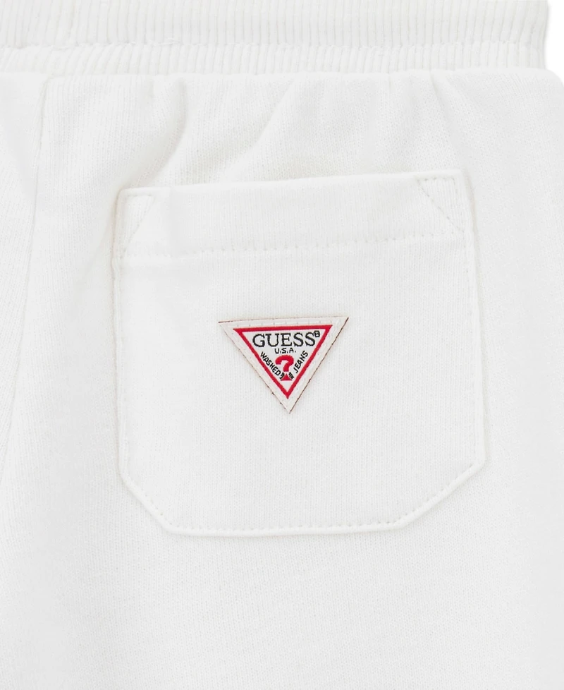 Guess Baby Boys Long-Sleeve Hooded Sweatshirt and Sweatpants, 2-Piece Set