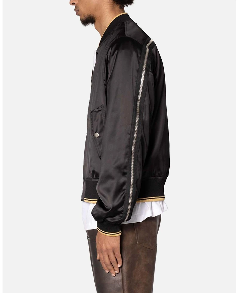 mnml Men's Dark Bark Double Zip Jacket