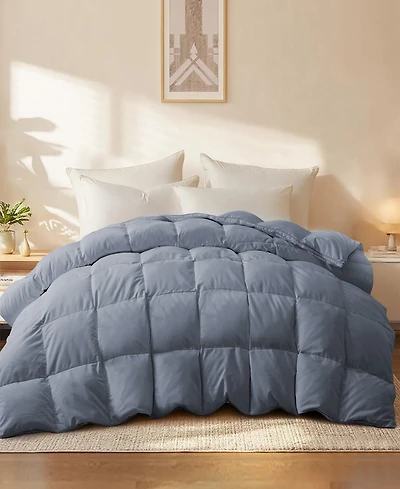 Unikome Medium Warmth Goose Feather Down Fiber Comforter