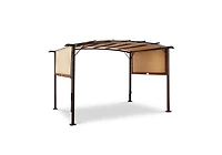 Aecojoy 9'x12' Outdoor Pergola Metal Patio Gazebos