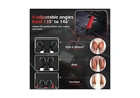 Aecojoy Hack Squat Leg Press Machine, 2 in 1 Adjustable Leg Exercise Workout Machine