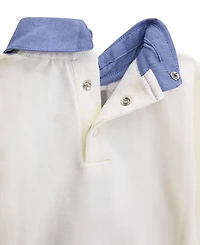 Guess Baby Boys Long-Sleeve Sweatshirt and Denim Pants, 2-Piece Set