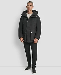 Dkny Men's Urban Hooded Parka Jacket