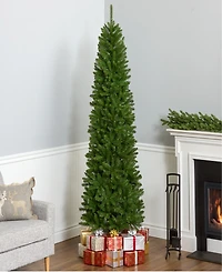 National Tree 7.5' Kingswood Fir Hinged Pencil Tree
