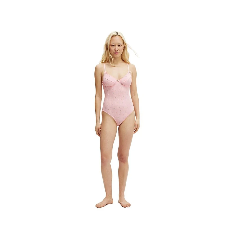 Cotton On Women's Sophie Pointelle Bodysuit