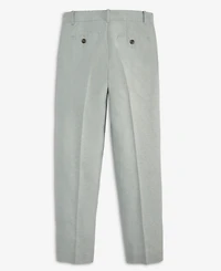 Calvin Klein Boys' 8-20 Tri-Blend Linen Suit Pants