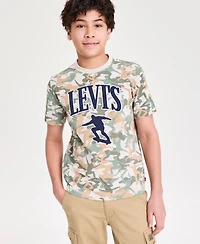 Levi's Boys' 8-20 Skate Camo Graphic T-Shirt