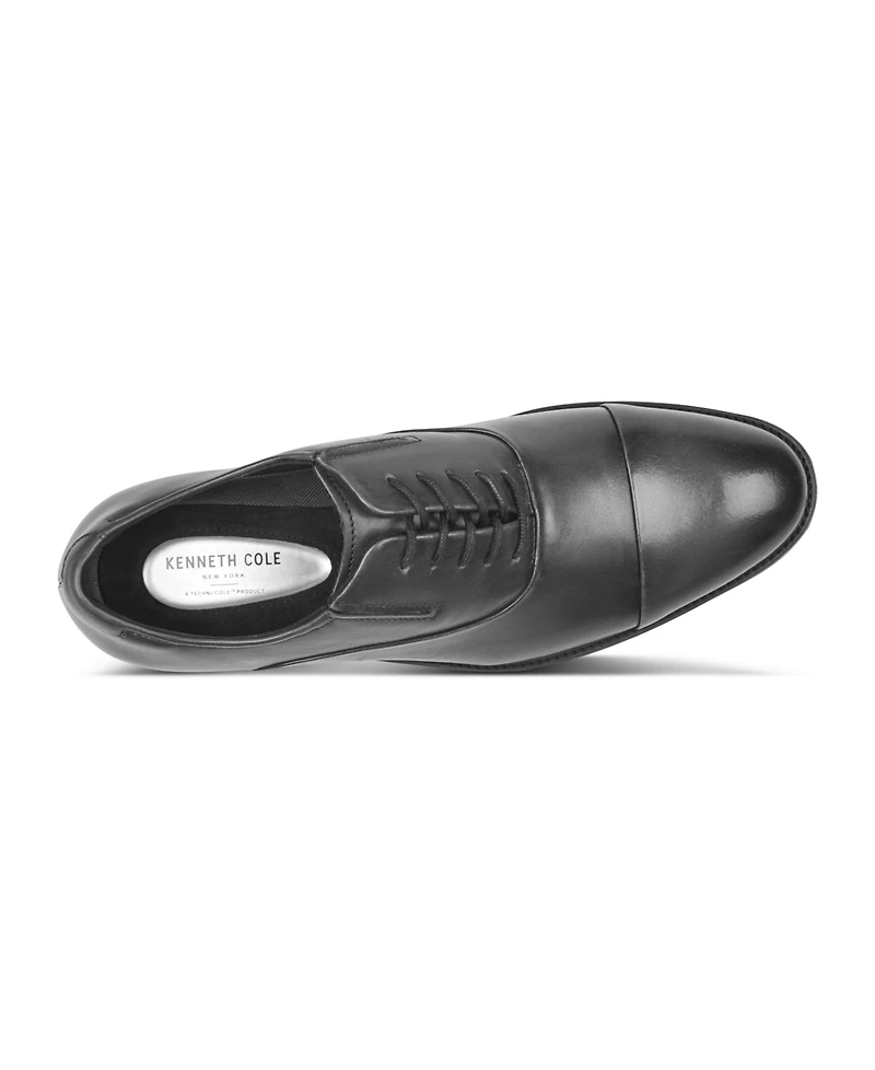 Kenneth Cole New York Men's Tully Leather Cap Toe Oxford