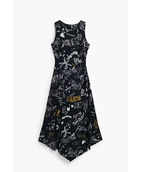 Desigual Women's Graffiti midi dress