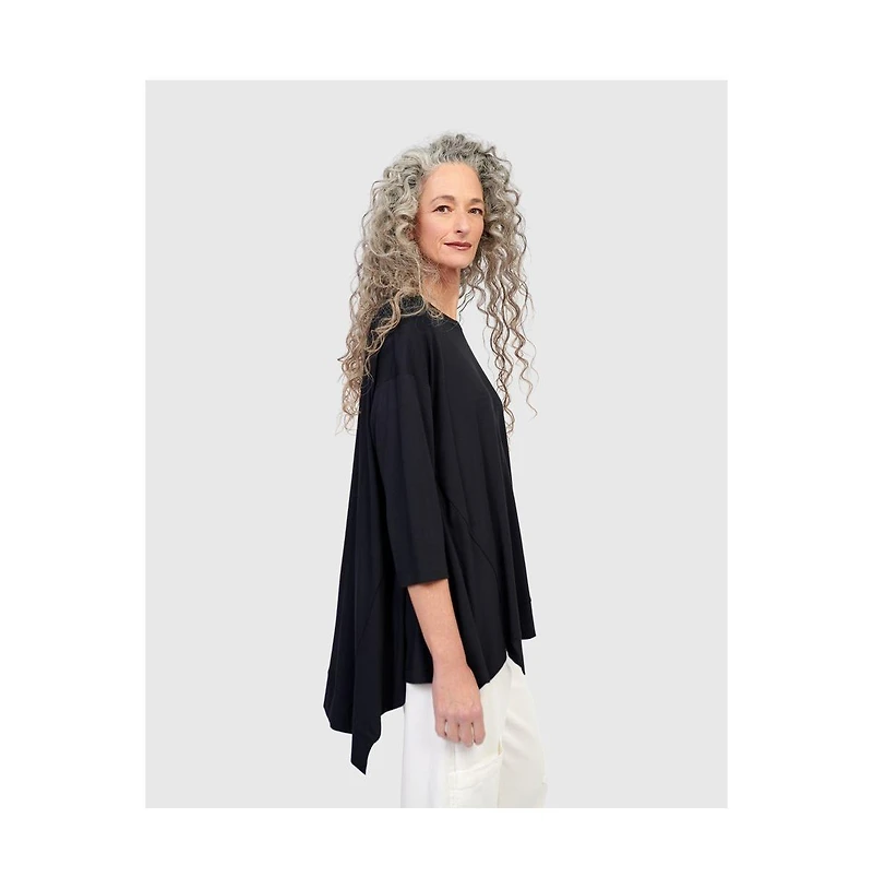 Alembika Women's Essential Oversized Trapeze Top