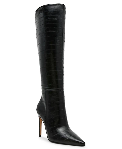 Steve Madden Women's Nitro Knee-High Stiletto Heel Dress Boots