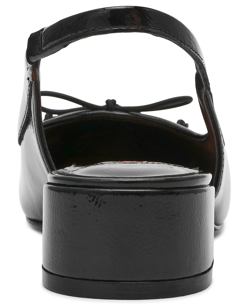 Steve Madden Women's Slingback Block-Heel Ballet Pumps
