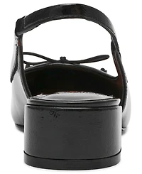 Steve Madden Women's Slingback Block-Heel Ballet Pumps